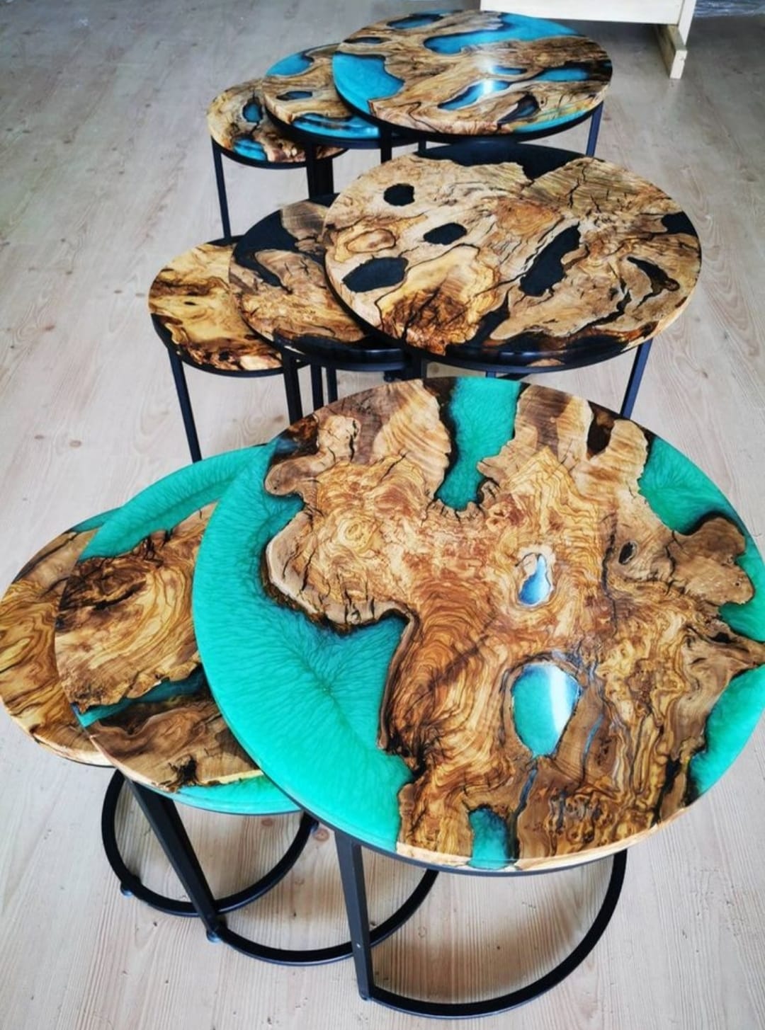 Tables d'Appoint en Bois sur Mesure